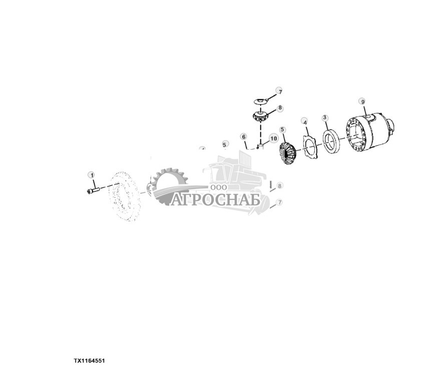 Дифференциал, передний мост - ST820011 25.jpg